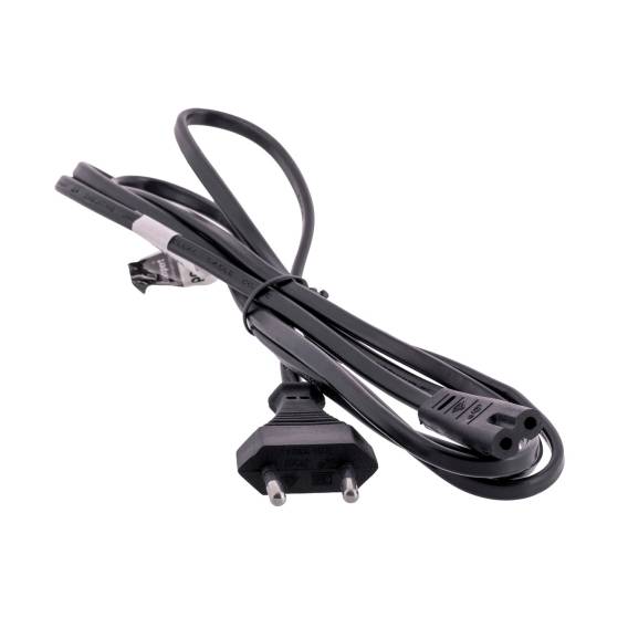 Obrázok pre Gembird PC-184/2 napájecí kabel Černá 1,8 m Zásuvka typu C C8 rozdvojovač