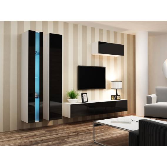 Obrázok pre Cama VIGO NEW1 BI/CZ skřínka do obývacího pokoje Kombinace úložišť