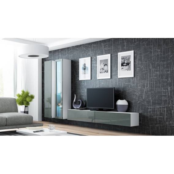Obrázok pre Cama VIGO 3 BI/SZ skřínka do obývacího pokoje Kombinace úložišť