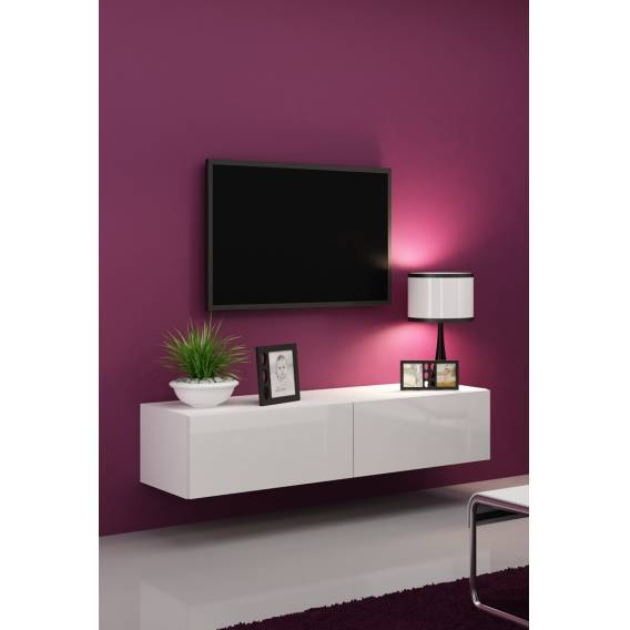 Obrázok pre Cama RTV VIGO140 b/b televizní stolek/nábytek k multimediálnímu vybavení