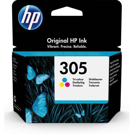 Obrázok pre HP 305 Originální Azurová, Purpurová, Žlutá 1 kusů