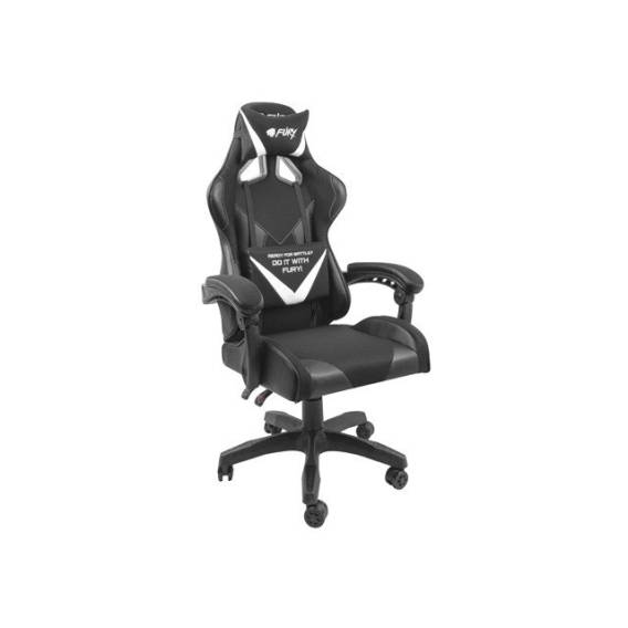 Obrázok pre FURY FOTEL GAMINGOWY AVENGER L CZARNO-BIAŁY
