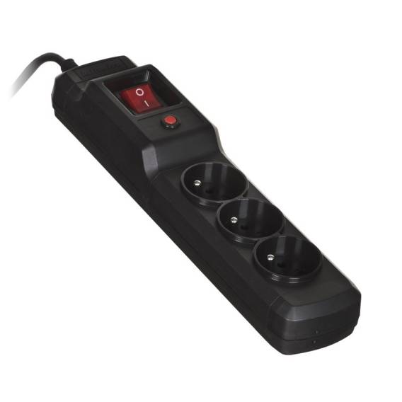 Obrázok pre Activejet COMBO 3GN 1,5m napájecí prodlužovačka 3 AC zásuvky / AC zásuvek Vnitřní Černá