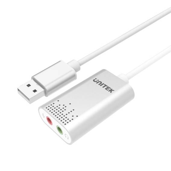 Obrázok pre UNITEK Y-247A audio převodník Stříbrná