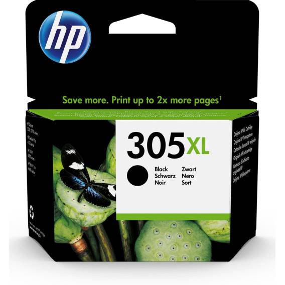 Obrázok pre HP 305XL Originální Černá 1 kusů
