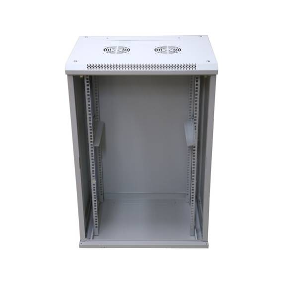 Obrázok pre Extralink Racková skříň 15U 600x450 Šedá montovaná na zdi