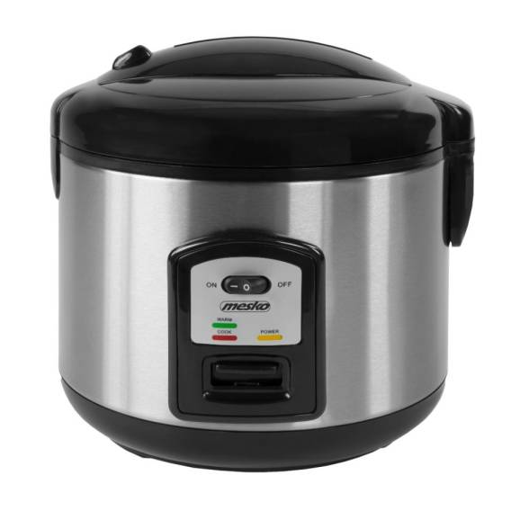 Obrázok pre Mesko MS 6411 vařič na rýži Černá, Nerezová ocel 1000 W