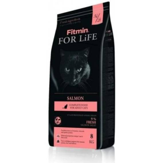 Obrázok pre FITMIN Cat For Life Salmon 8kg