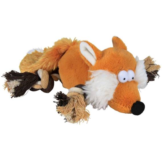 Obrázok pre Trixie Hračka liška s lanem 34 cm 35919