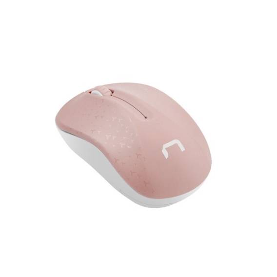 Obrázok pre Natec Bezdrátová myš Toucan Pink-White 1600DPI