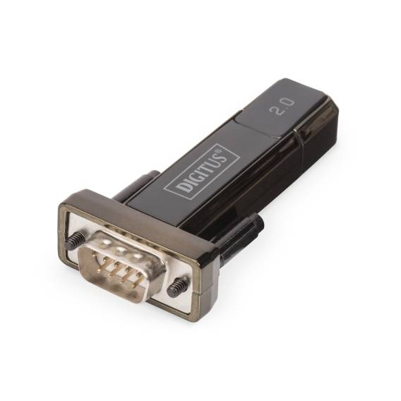 Obrázok pre Digitus DA-70156 kabelová redukce USB 2.0 D-Sub 9 Male Černá