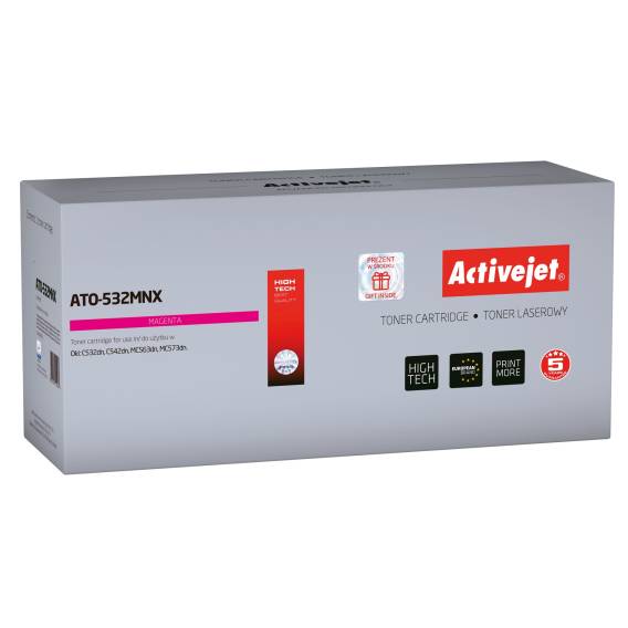 Obrázok pre Activejet ATO-532MNX (náhrada za OKI 46490606; Supreme; 6000 stran; červená)