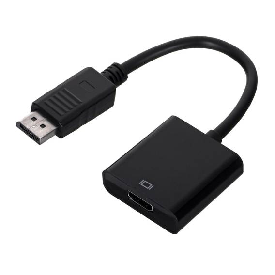 Obrázok pre Gembird A-DPM-HDMIF-002 adaptér k video kabelům 0,1 m DisplayPort HDMI Typ A (standardní) Černá
