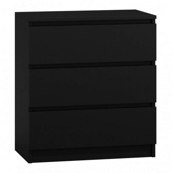 Obrázok pre Topeshop M3 CZERŃ komoda