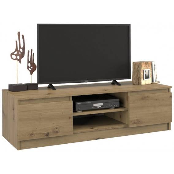 Obrázok pre Topeshop RTV120 ARTISAN televizní stolek/nábytek k multimediálnímu vybavení 2 police/polic