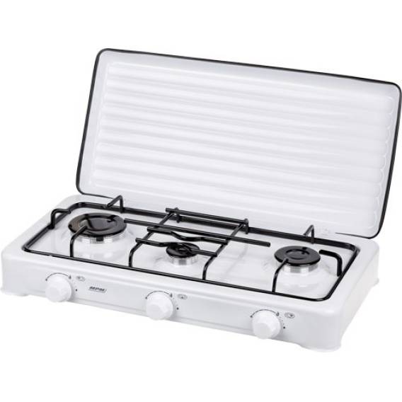Obrázok pre MPM KN-03/1K Bílá Pracovní deska 60 cm Plynový 3 zóna/zón