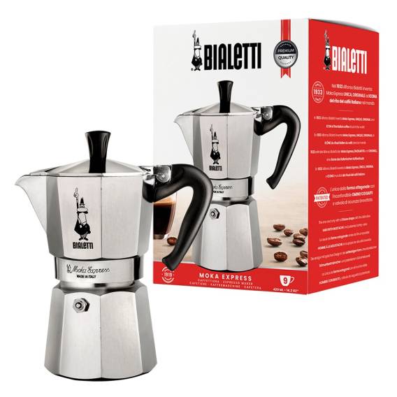 Obrázok pre Bialetti Moka Express Moka konvička 0,55 l Černá, Stříbrná