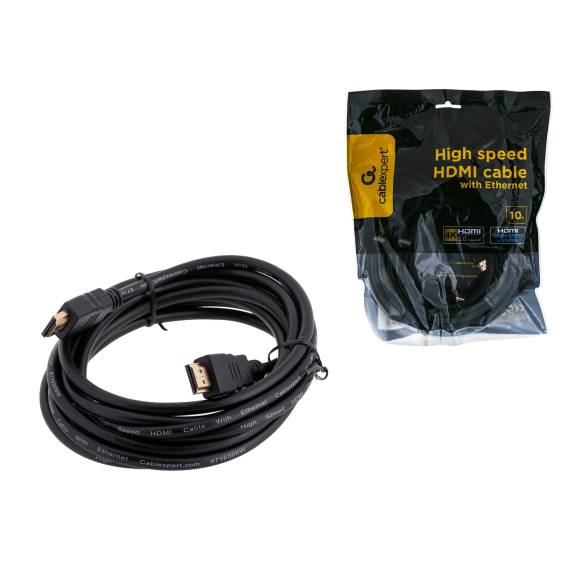 Obrázok pre Gembird 10m HDMI M/M HDMI kabel HDMI Typ A (standardní) Černá