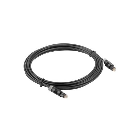 Obrázok pre Lanberg CA-TOSL-10CC-0030-BK optický kabel 3 m TOSLINK Černá