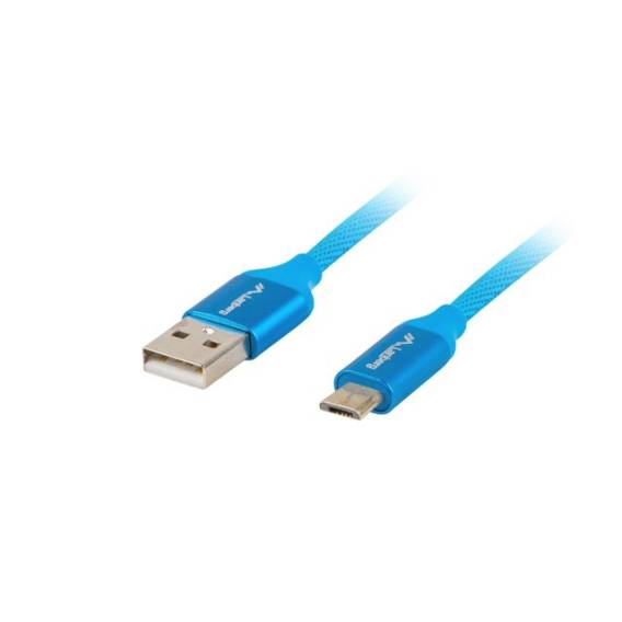 Obrázok pre LANBERG KABEL USB 2.0 MICRO-B (M) - A (M) 1,8M QC