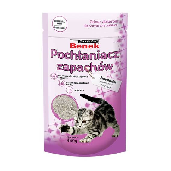 Obrázok pre CERTECH Pohlcovač zápachu Super Benek Lavender 450 g