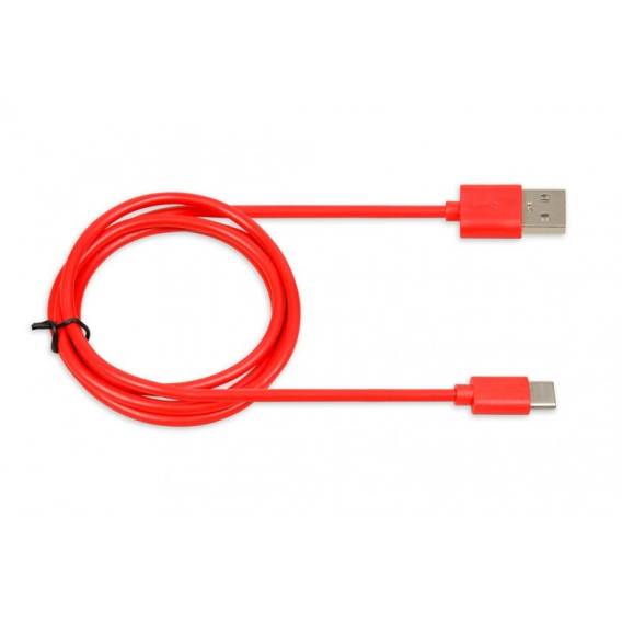 Obrázok pre KABEL I-BOX USB 2.0 TYP C, 2A 1M ČERVENÝ