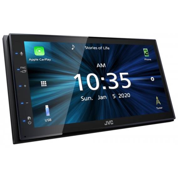 Obrázok pre JVC KW-M560BT automobilový mediální přijímač Černá 200 W Bluetooth