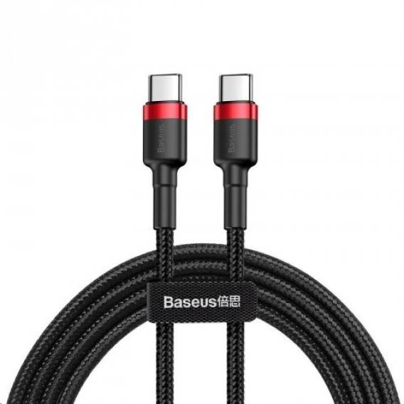 Obrázok pre Baseus Cafule USB kabel 2 m USB C Černá, Červená