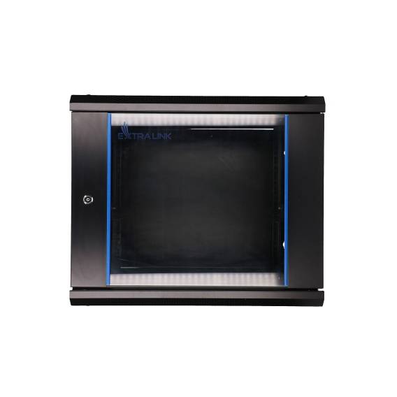 Obrázok pre Extralink Racková skříň 9U 600x600 Černá montovaná na zdi