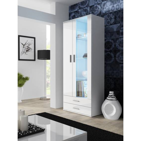 Obrázok pre Cama SOHOWITS6 BI/BI skřínka do obývacího pokoje Vitrína