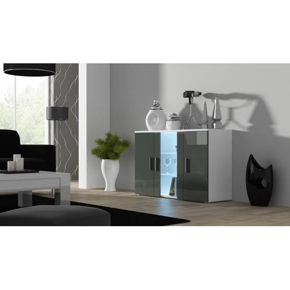 Obrázok pre Cama SOHOKOM BI/SZ skřínka do obývacího pokoje 3 dveře/dveří