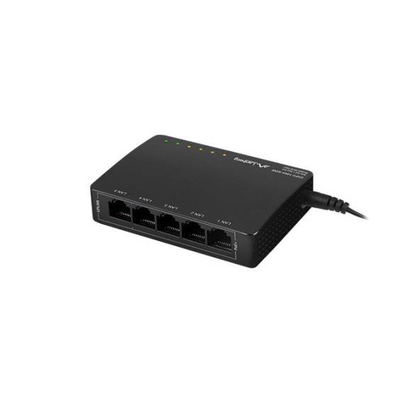 Obrázok pre Lanberg PoE Switch DSP3-1005-60W (5portový, 1Gb/s)