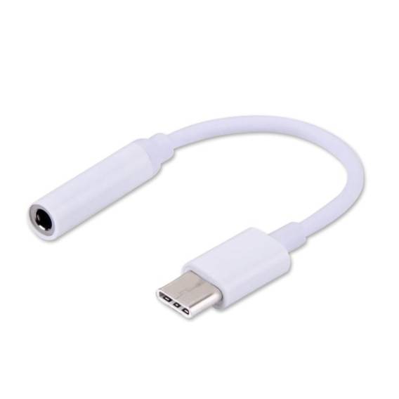 Obrázok pre Savio Audio adaptér - USB typ 3.1 C (M) - Jack 3,5 mm (F) - bílý AK-35