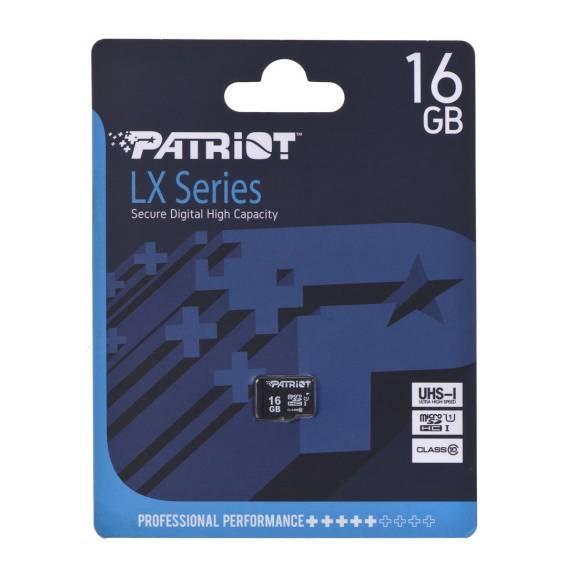 Obrázok pre Patriot Memory PSF16GMDC10 paměťová karta 16 GB MicroSDHC UHS-I Třída 10
