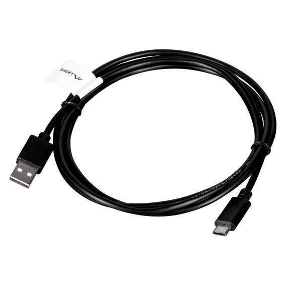 Obrázok pre Lanberg CA-USBO-20CU-0018-BK kabel USB 1,8 m USB 2.0 USB A USB C Černá