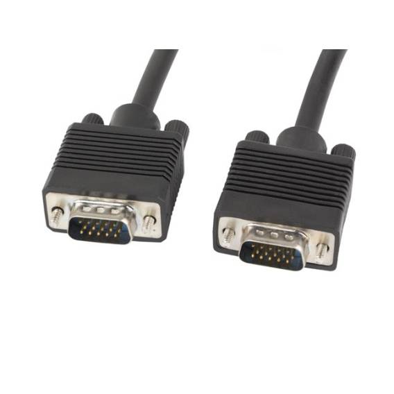 Obrázok pre Lanberg CA-VGAC-10CC-0018-B VGA kabel 1,8 m VGA (D-Sub) Černá