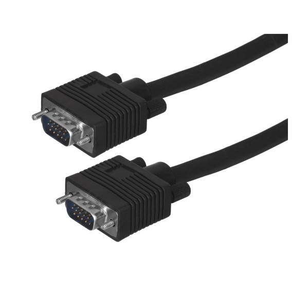 Obrázok pre Savio CL-29 VGA kabel 1,8 m VGA (D-Sub) Černá