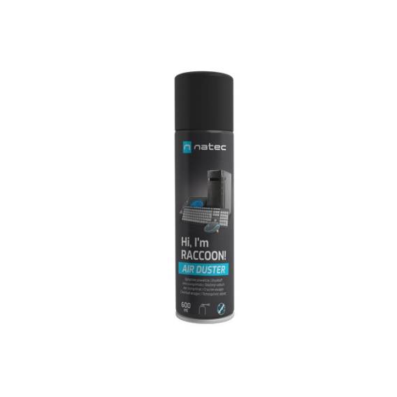 Obrázok pre Natec Raccoon NSC-1763 stlačený vzduch 600 ml