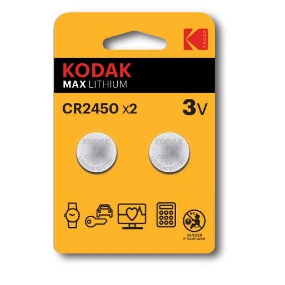 Obrázok pre Kodak CR2450 Baterie na jedno použití Lithium