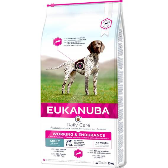 Obrázok pre EUKANUBA Daily Care Working & Endurance - suché krmivo pro psy - 15kg