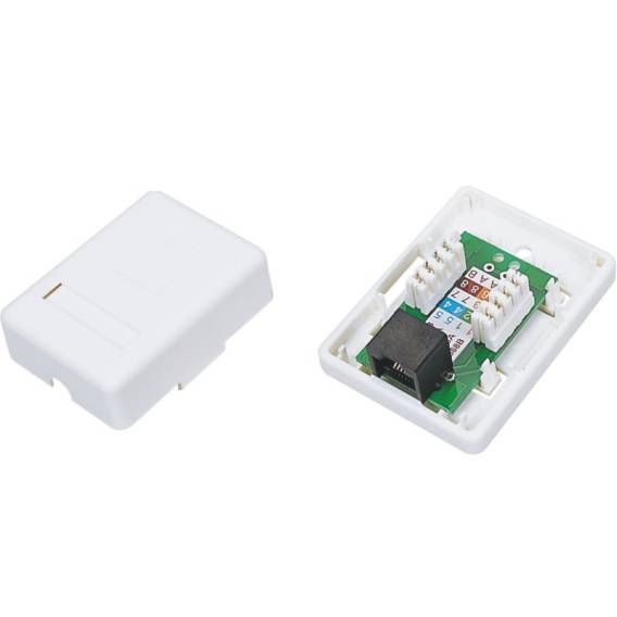 Obrázok pre Alantec GN001 kabelový konektor RJ45 Bílá