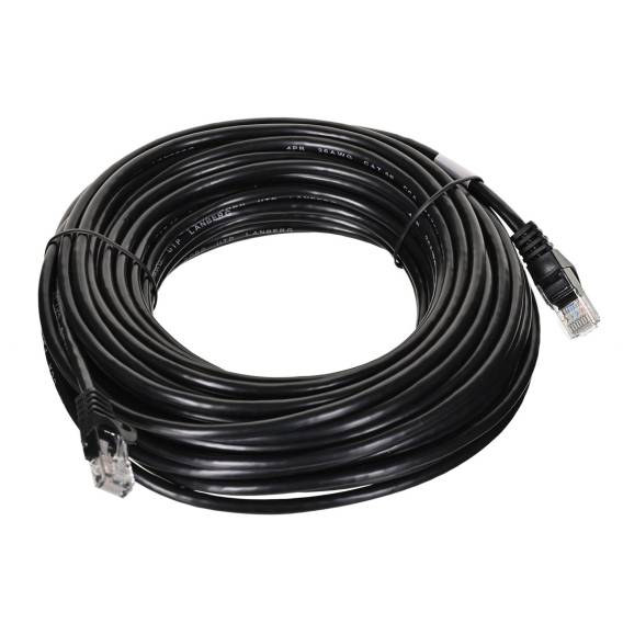 Obrázok pre Lanberg patchcord utp cat.5e 15m černý pcu5-10cc-1500-bk
