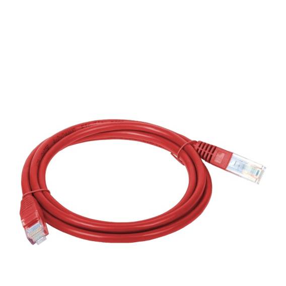 Obrázok pre Alantec KKU5CZE1 síťový kabel Červená 1 m Cat5e U/UTP (UTP)