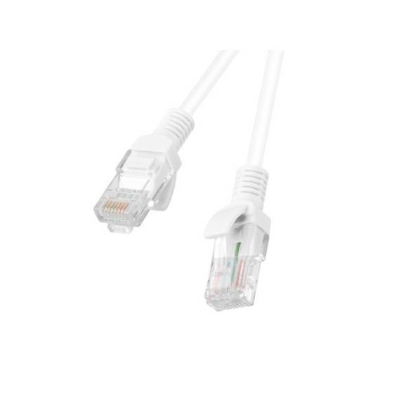 Obrázok pre Lanberg PCU6-10CC-0050-W síťový kabel Bílá 0,5 m Cat6 U/UTP (UTP)
