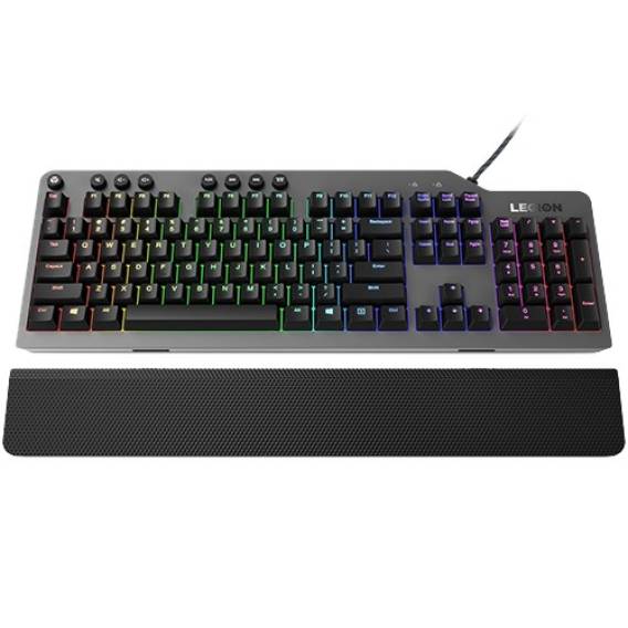 Obrázok pre Lenovo Legion K500 klávesnice Hraní USB QWERTY Americká angličtina Černá, Šedá