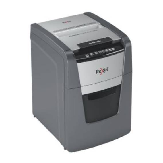 Obrázok pre Rexel AutoFeed+ 100X automatic shredder, P-4, cuts confetti cut (4x28mm), 100 sheets, 34 litre bin