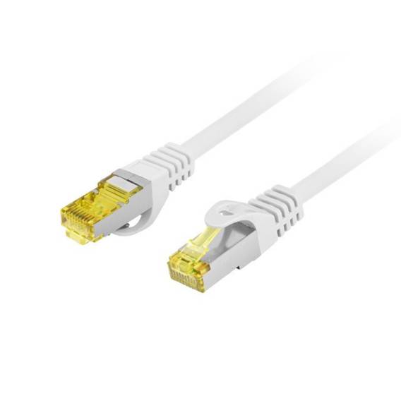 Obrázok pre LANBERG PATCHCORD S/FTP CAT.6A 10M ŠEDÝ 100% CU LSZH