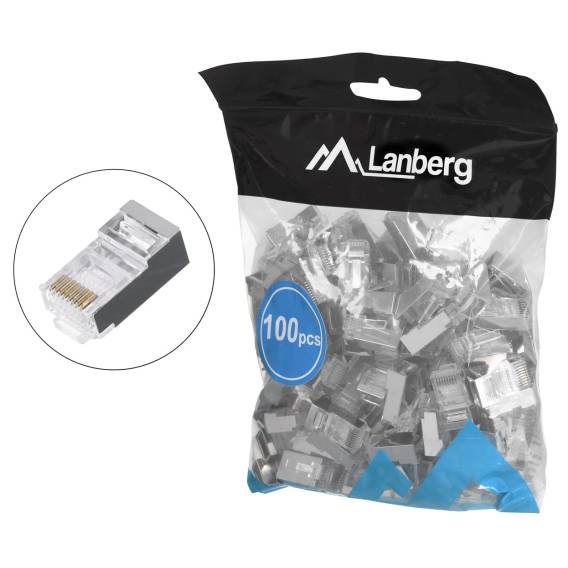 Obrázok pre Lanberg PLS-5000EZ kabelový konektor RJ-45 Šedá