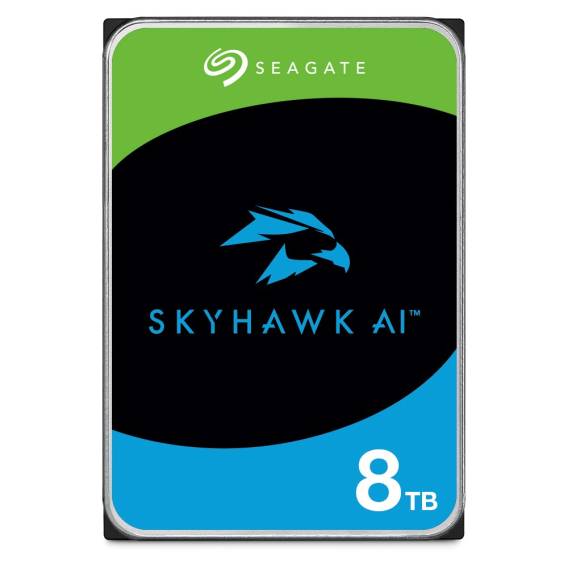 Obrázok pre Seagate SkyHawk AI vnitřní pevný disk 8 TB 7200 ot/min 256 MB 3.5" Serial ATA III (ST8000VE001)