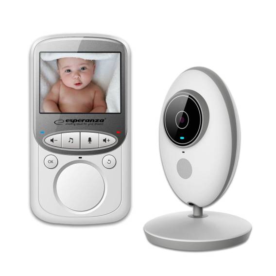 Obrázok pre Esperanza EHM003 LCD dětská chůvička 2,4" Bílá
